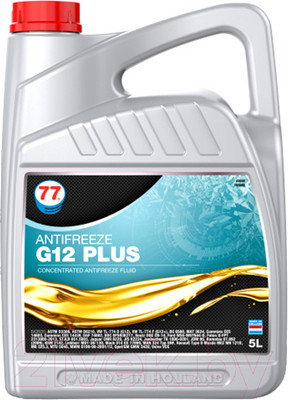 Антифриз 77 Lubricants G 12 Plus / 707889 (5л, красный)