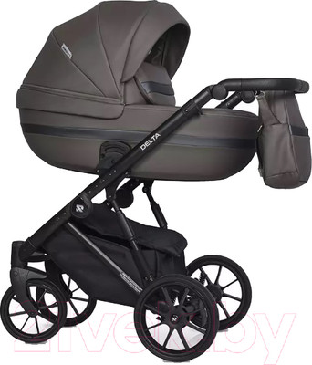Детская универсальная коляска Riko Basic Delta Ecco 2 в 1 (12/мокко)