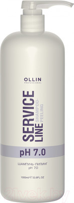 Скраб-шампунь Ollin Professional Service Line рН7.0 (1л)