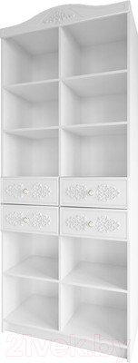 Стеллаж ДСВ МС Ki-Ki СД 900.1 (белый)