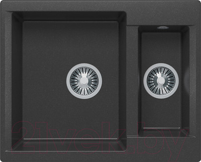 Мойка кухонная Polygran Brig-620 (черный)