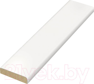 Притворная планка Velldoris Экошпон 30x8x2070 / VD065156 (белый эмалит)