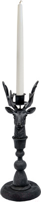 Подсвечник Вещицы Олень Fancy10 (черный)