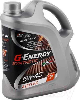 Моторное масло G-Energy Synthetic Active 5W40 / 253142411 (5л)