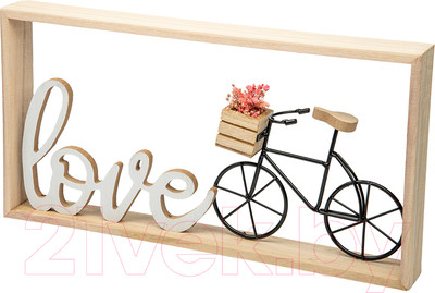Декор настенный Вещицы Велосипед любви Fancy41