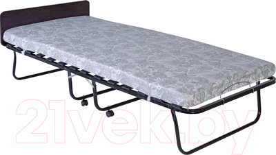 Раскладушка Удачная мебель Отель 900 Премиум / В24-МВ (изголовье венге)