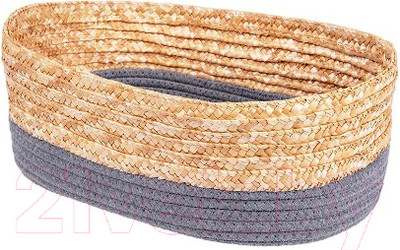 Корзина Natural House Сканди 330x220x140 / QR-23L (графит)