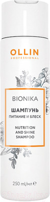 Шампунь для волос Ollin Professional BioNika Питание и блеск (250мл)