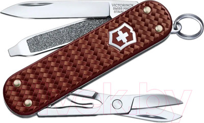 Мультитул Victorinox Classic Precious Alox-Hazel Brown 0.6221.4011G