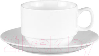 Чашка с блюдцем Chan Wave Classic фк0136