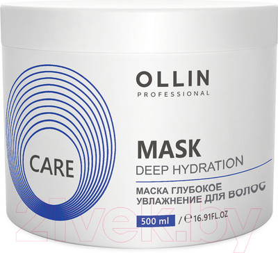 Маска для волос Ollin Professional Care Глубокое увлажнение для волос  (500мл)