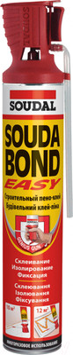 Клей-пена Soudal Soudabond Easy Genius Gun (750мл)