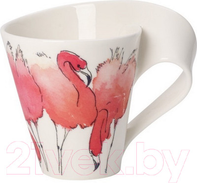 Кружка Villeroy & Boch NewWave Caffe Animals of the World Flamingo / 10-4155-9100