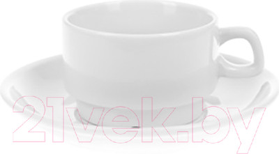 Чашка с блюдцем No Brand Collage фк194