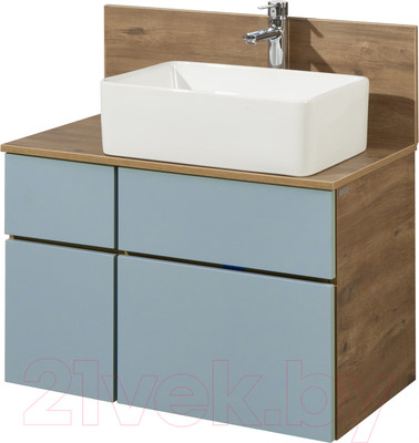 Тумба под умывальник Акватон Мишель 80 (1A256801MIX30 + 1A256603MIDR0)