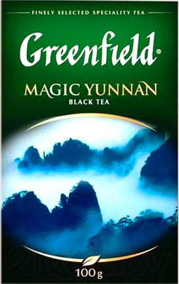 Чай листовой GREENFIELD Magic Yunnan черный (100г)