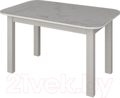 Обеденный стол Senira Р-02.06-01/01 (фото 8001/белый)