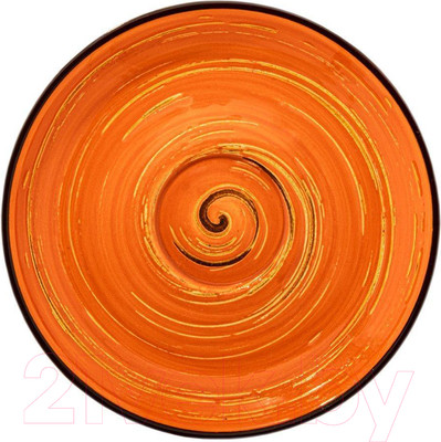 Блюдце Wilmax WL-669339/A (оранжевый)