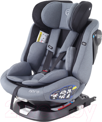 Автокресло Rant Nitro Isofix / UB619 (серый/черный)