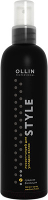 Спрей для укладки волос Ollin Professional Style Лосьон средней фиксации (250мл)