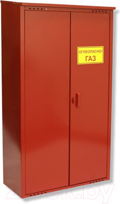 Шкаф для газового баллона Петромаш Slkptr24 (2x50л, красный)