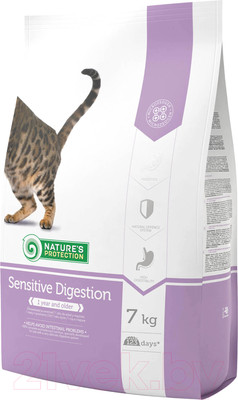 Сухой корм для кошек Nature's Protection Sensitive Digestion / NPS24352 (7кг)