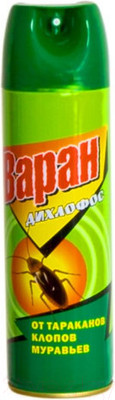 Спрей от насекомых Варан Дихлофос А универсальный От тараканов (440мл)