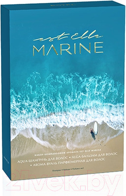 Набор косметики для волос Estel Est Elle Marine шампунь 250мл+бальзам 200мл+вуаль 100мл
