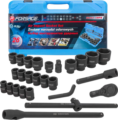 Универсальный набор инструментов Forsage F-68262-5 MPB (50619)
