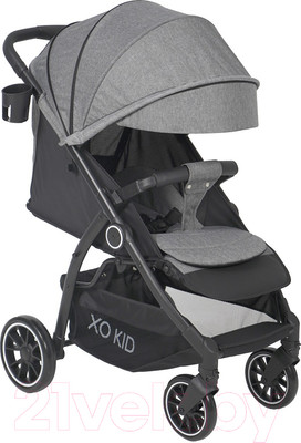 Детская прогулочная коляска Xo-kid Steam Deluxe (светло-серый)