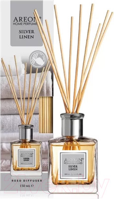 Аромадиффузор Areon Sticks Home Silver Linen / ARE-HRS12 (150мл)