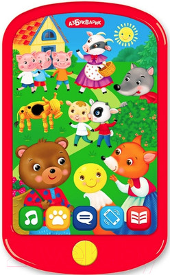 Развивающая игрушка Азбукварик Смартфончик Добрые сказки / 3110