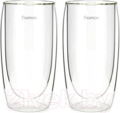 Набор стаканов для горячих напитков Fissman Frappe 6447 (2шт)