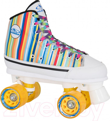 Роликовые коньки Hudora Candy-Stripes / 13051 (р.37)
