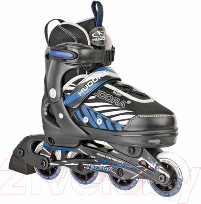 Роликовые коньки Hudora Inline Skates Leon Gr / 28232 (р-р 29-32, Schwarz/синий)