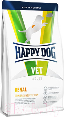 Сухой ветеринарный корм для собак Happy Dog Renal Adult / 61048 (12кг)