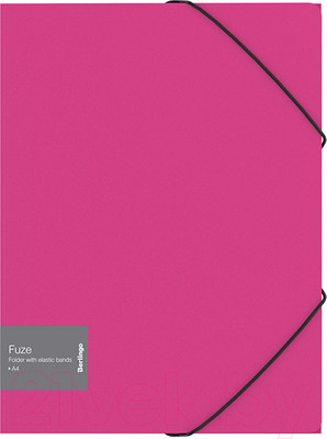 Папка для бумаг Berlingo Fuze А4 / ANp_01313 (розовый)