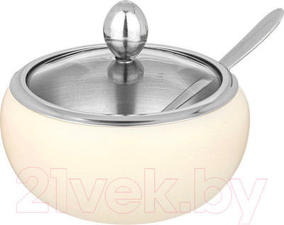 Сахарница Agness 912-043 (с ложкой)