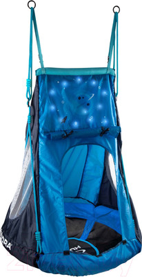 Качели Hudora 90 с палаткой Cosmos LED / 72151