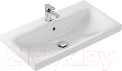 Умывальник со смесителем Cersanit Moduo 80 / S-UM-MOD80/1 + 63030