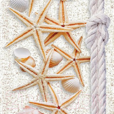 Панель ПВХ Sanrelia Стандарт New Морской бриз-611 (2500x250x7мм)