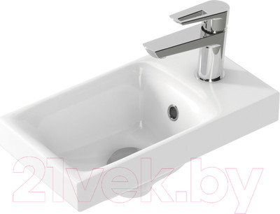 Умывальник со смесителем Cersanit Moduo 40 / S-UM-MOD40/1 + 63030