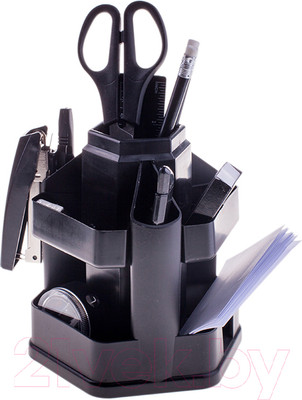 Органайзер настольный OfficeSpace Офисный / SS154_3181/205592 (черный)