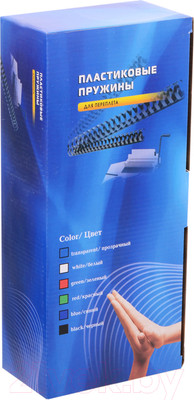 Пружины для переплета Office Kit 38мм / BP2110 (50шт, черный)