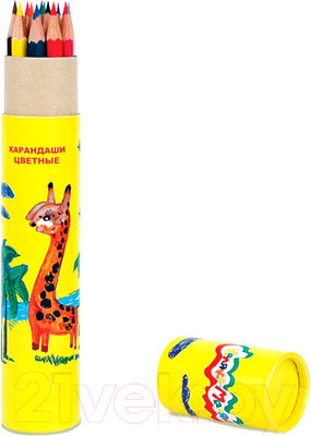 Набор цветных карандашей Каляка-Маляка ККМ12Т (12цв)