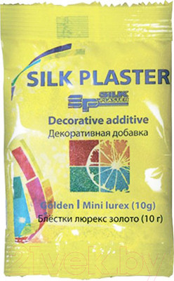 Блестки для жидких обоев Eco Wallpaper Люрекс 10гр SP Мини (золото)