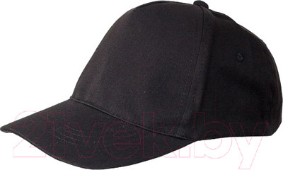 Бейсболка Sardoba Tekstil Кепи застежка-металл (черный)