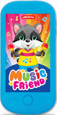 Развивающая игрушка Азбукварик Music Friend Мини-смартфончик / 3039