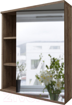 Шкаф с зеркалом для ванной Grossman Форта 70 / 2070022