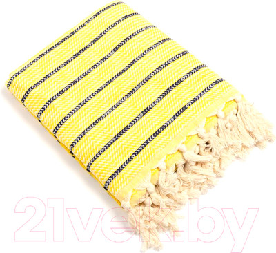 Полотенце Love Life Полосы / 6840459 (желтый)